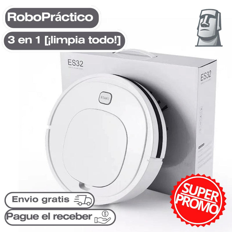 RoboPráctico Moia© - 3 en 1 [¡limpia todo!] - Heheh