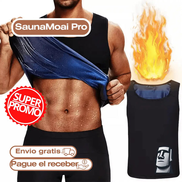 SaunaMoai Pro – Faja Térmica Redutora + Leve uma Faja Extra para Maximizar Seus Resultados!